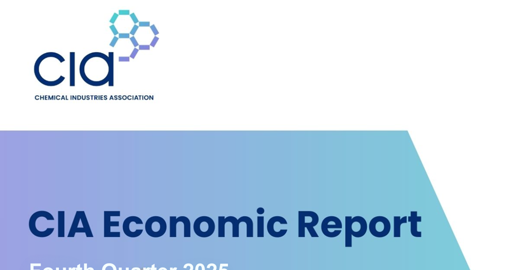 Professional Cia Report.pdf CIA Economic Report: Fourth Quarter 2025 | Economic Reports | Chemical ...