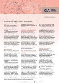 Innovation Principle - Why now