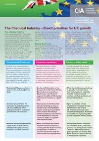 The Chemical Industry Brexit priorities for UK growth