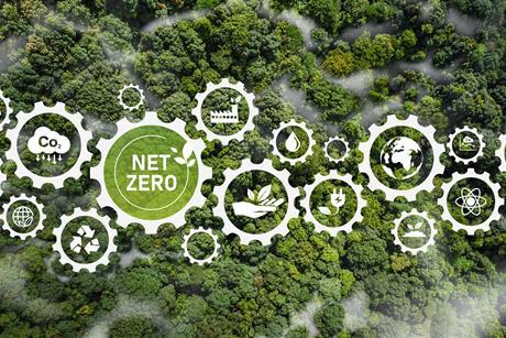Net Zero, a concept that demonstrates a net zero emissions target.