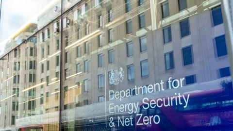 department for energy security and net zero